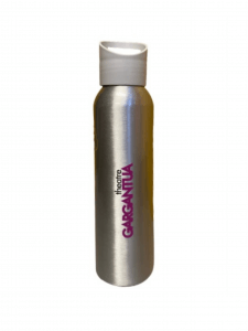An eco-friendly option for hydration. Gargantua's classic logo on sporty aluminum. Screw-on cap, holds 22oz. Comes filled with water. Add-on to your ticket online or purchase at the theatre.